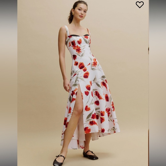 Reformation Bekki Linen Dress - Picture 5 of 16